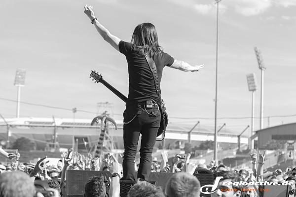 Bilder aus Nürnberg - Fotos: Alter Bridge und Avenged Sevenfold live bei Rock im Park 2014 