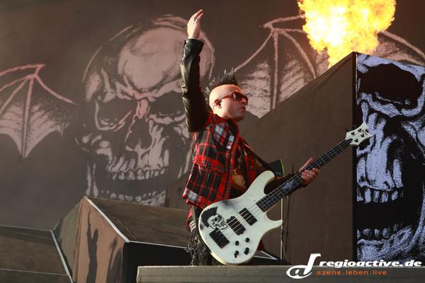 Metallig - Fotos: Avenged Sevenfold live bei Rock am Ring 2014 