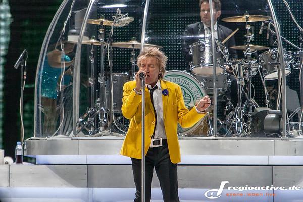 Oh, Rod! - Glamour und Humor: Rod Stewart live in der SAP Arena in Mannheim 